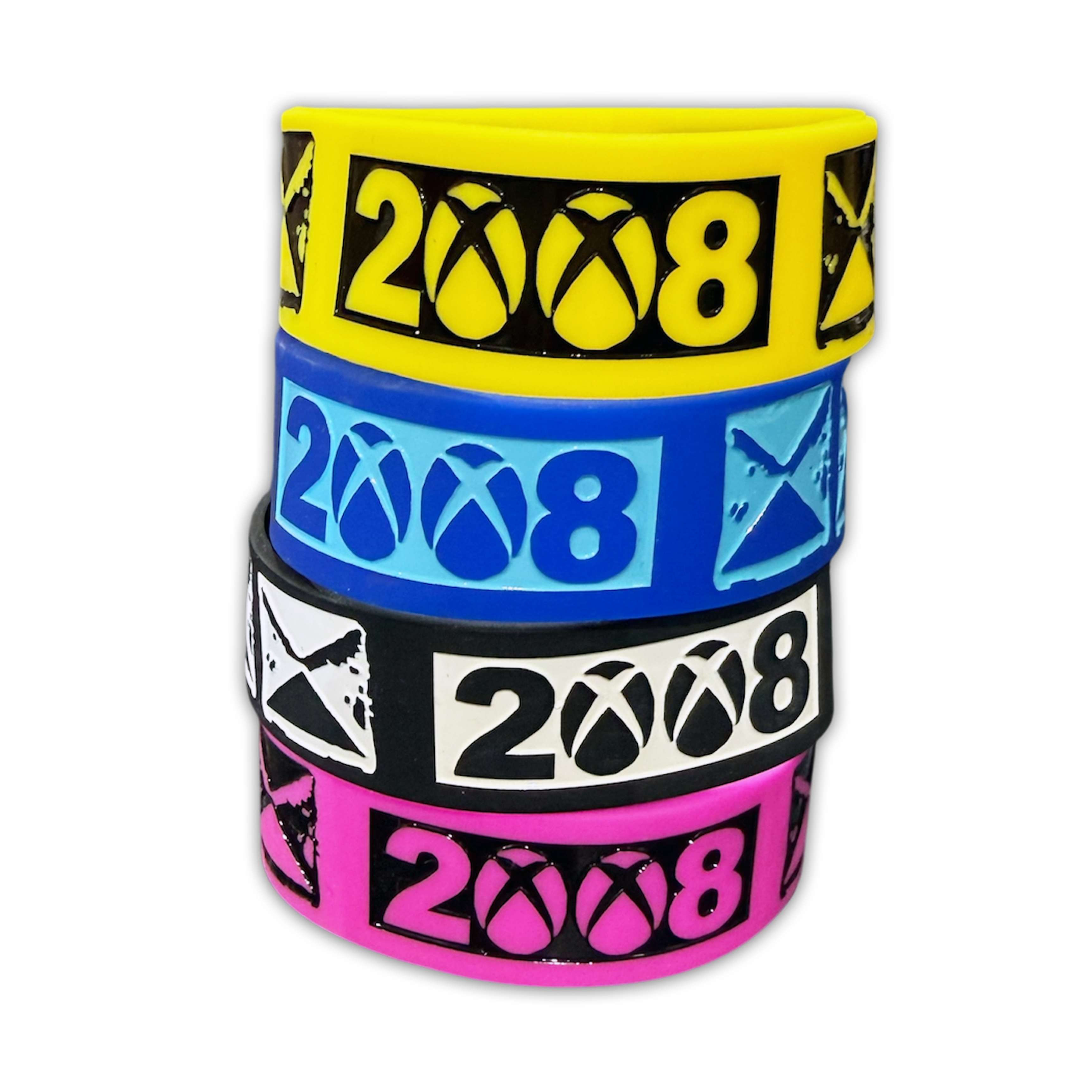 STUD* RUBBER BRACELET 4COLORS – FUCKTHISINDUSTRY2008