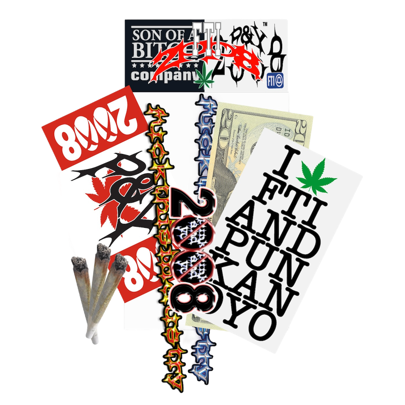 FTI X PNY *STICKER PACK*