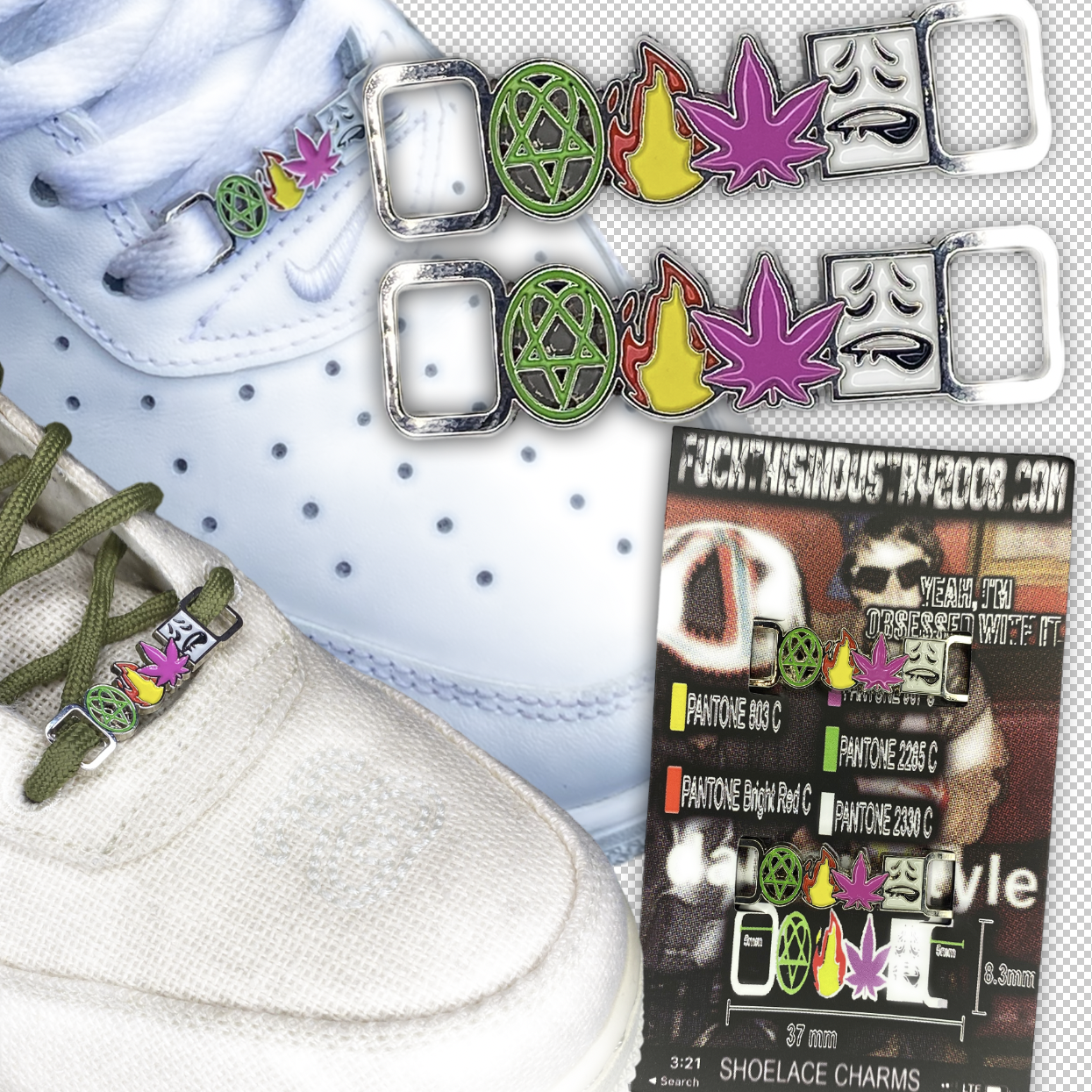 **$YMB☮L$**-shoelace(CHARM)