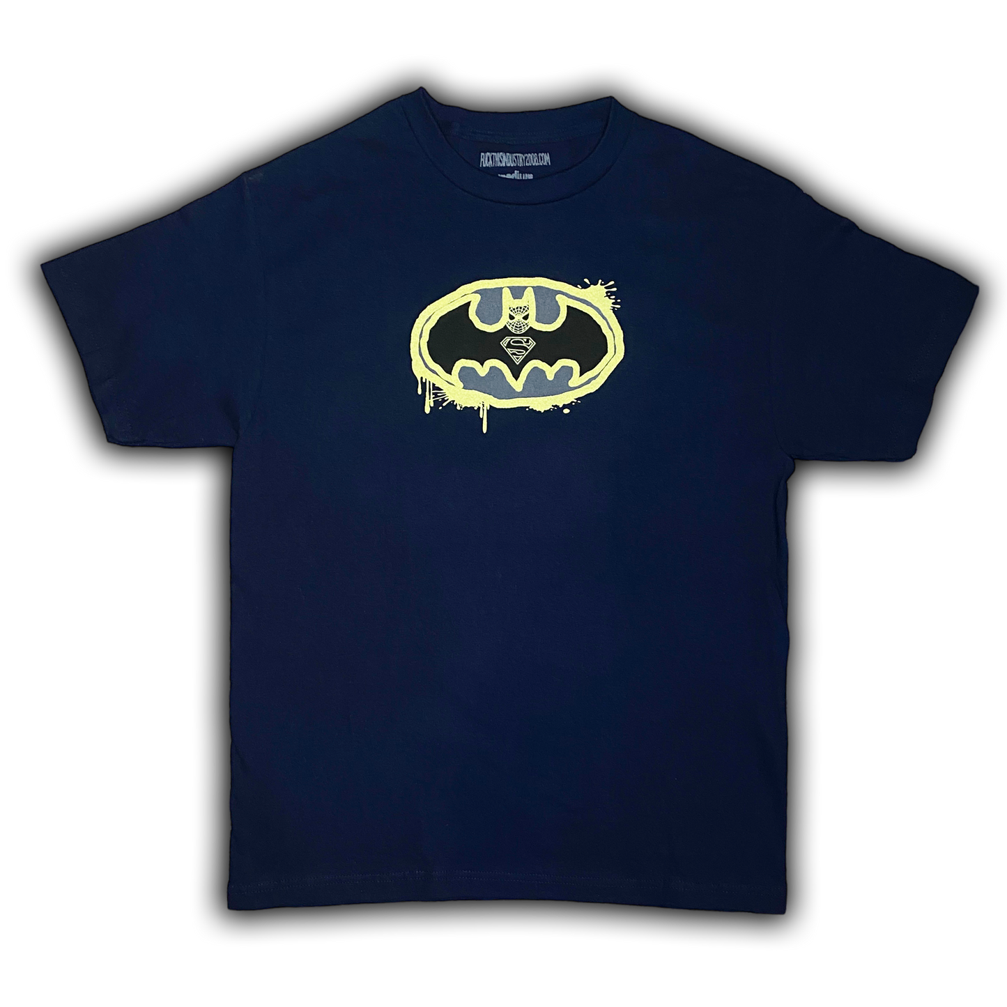 (superbatspider)-man *SHIRT* (navy)