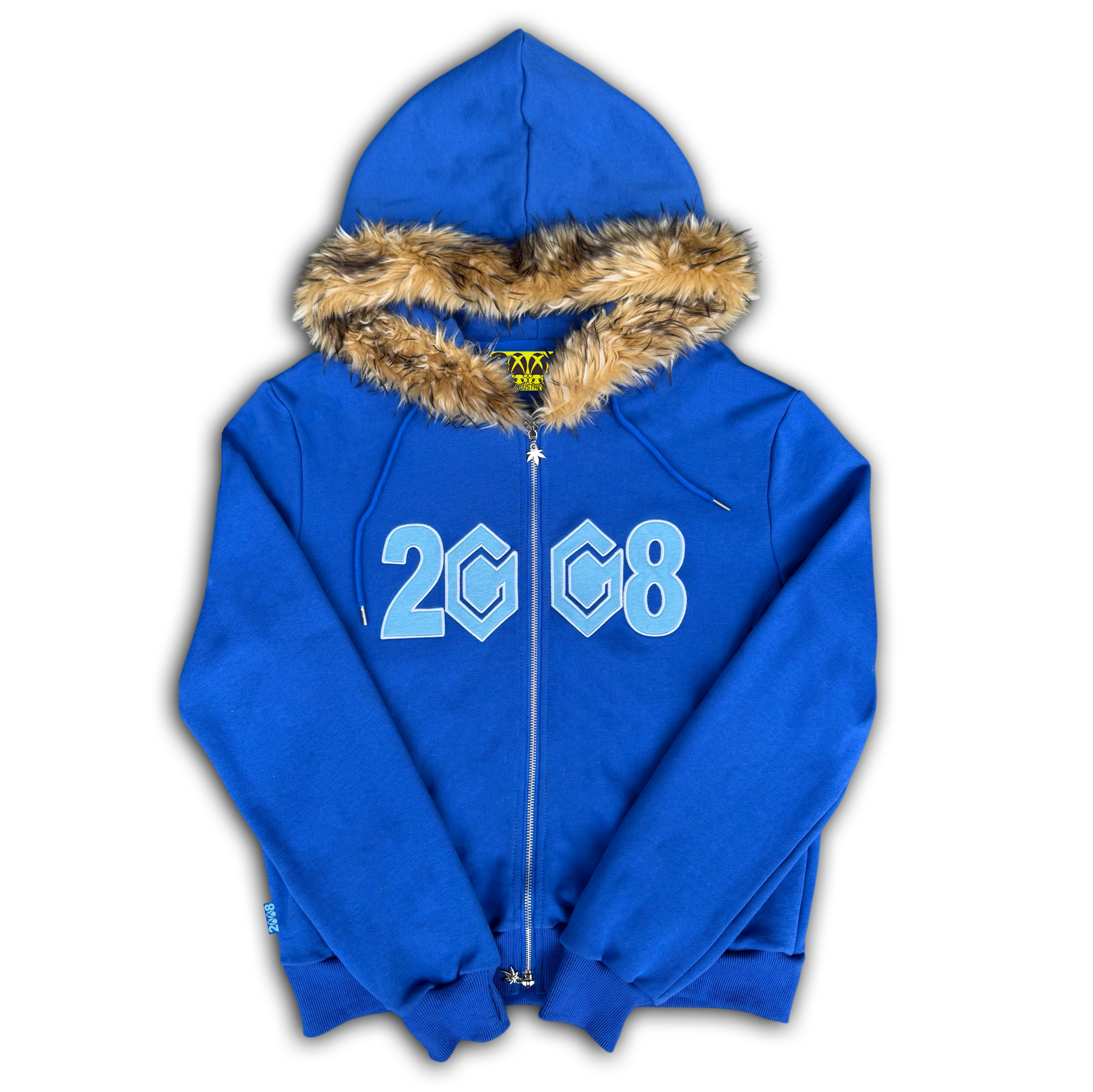 トップス fuckthisindustry 8CUBE FUR ZIP-UP HOODIE 8CUBE* FUR ZIP-UP (BLUE) – FUCKTHISINDUSTRY2008