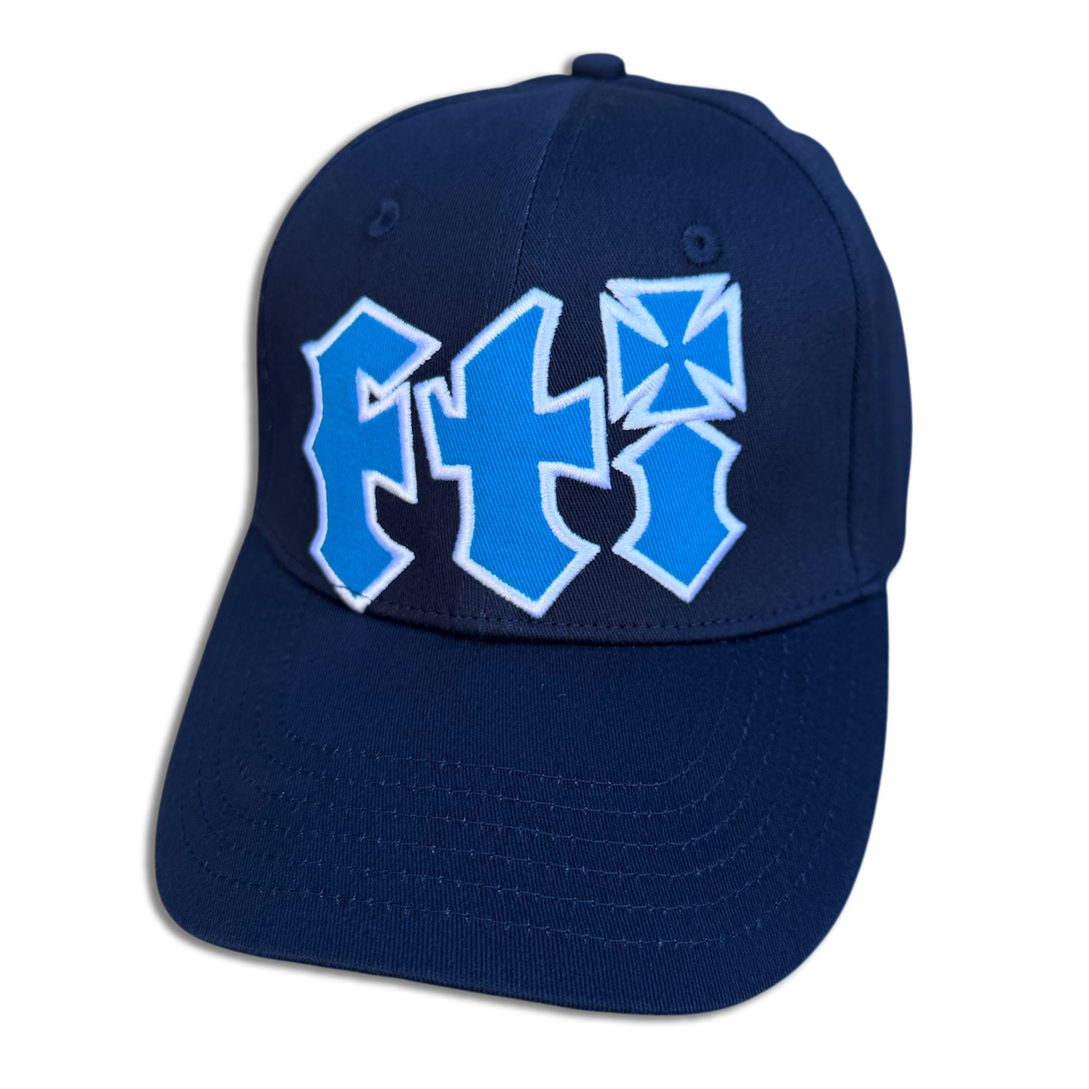 SORRY! FLEX FIT HAT (BLUE) – FUCKTHISINDUSTRY2008
