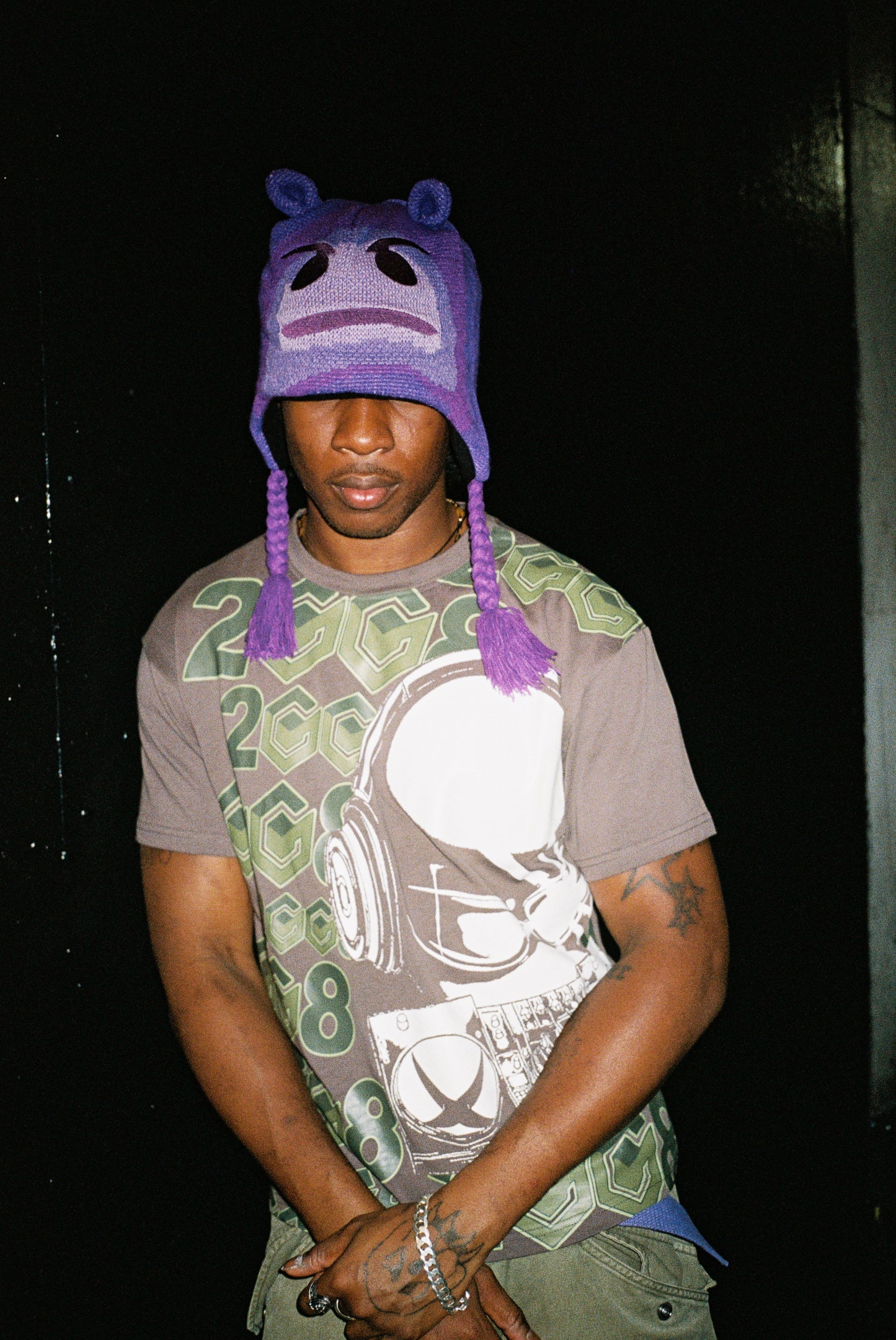 *CUTE* HAT (PURPLE)