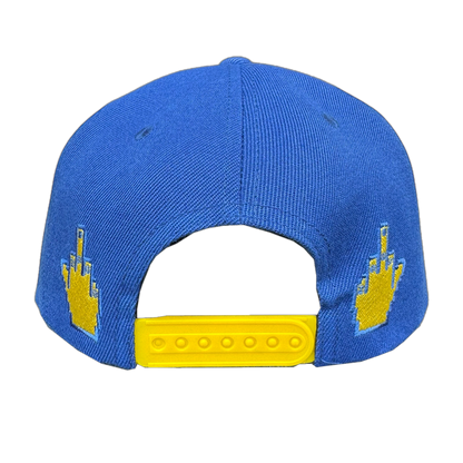 *8BOX*  (SNAPBACK) BLUE/YELLOW