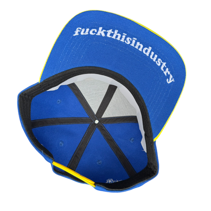 *8BOX*  (SNAPBACK) BLUE/YELLOW