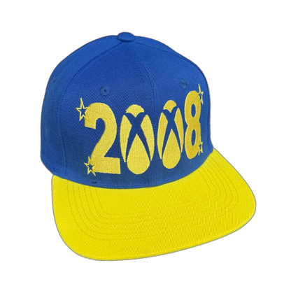 *8BOX*  (SNAPBACK) BLUE/YELLOW