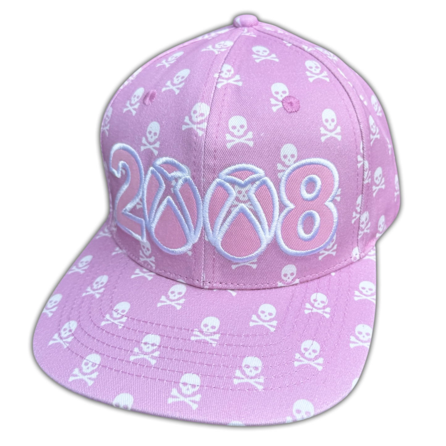 *8BOX* SKULLZ (HAT) PINK