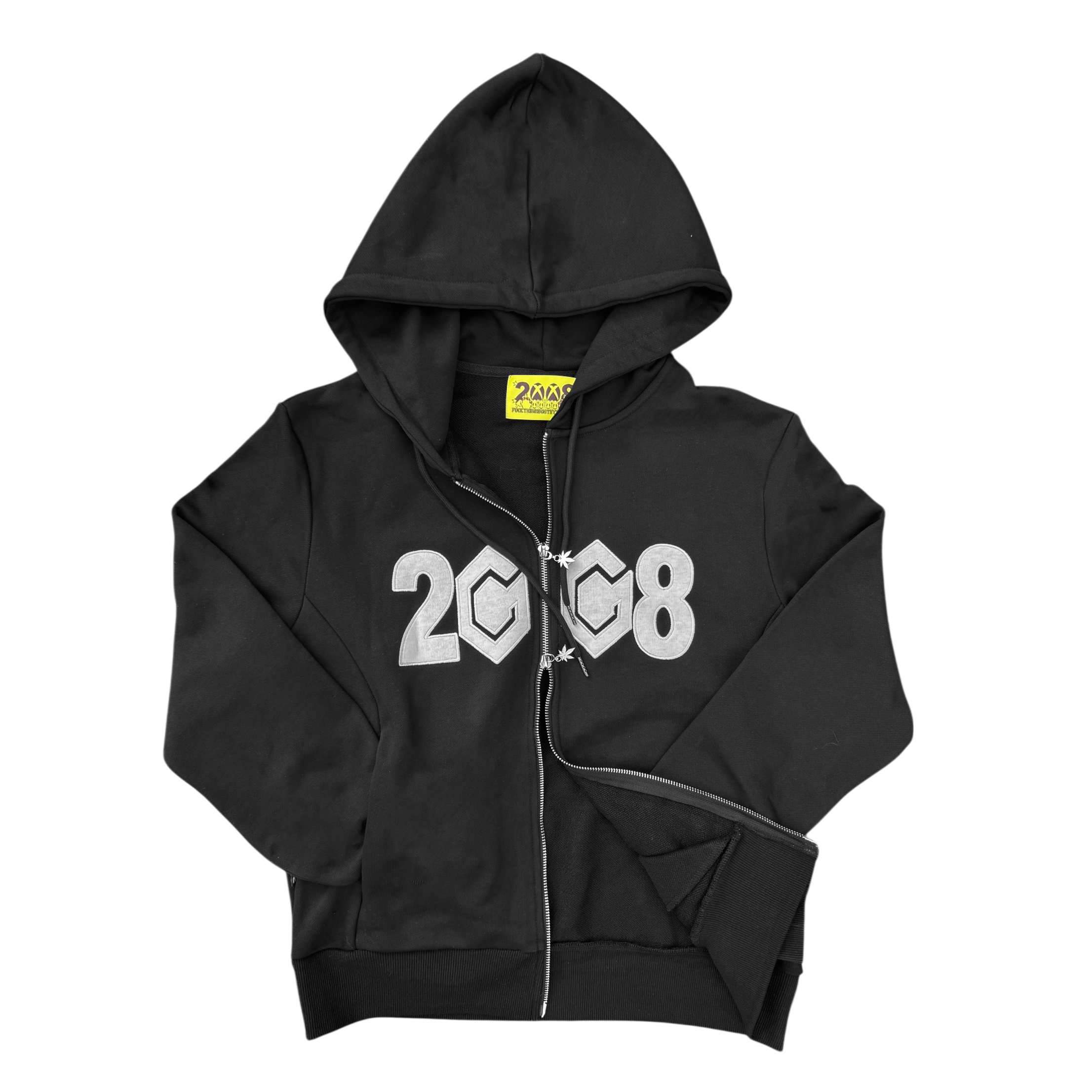 *8CUBE* ZIP-UP (BLACK) – FUCKTHISINDUSTRY2008