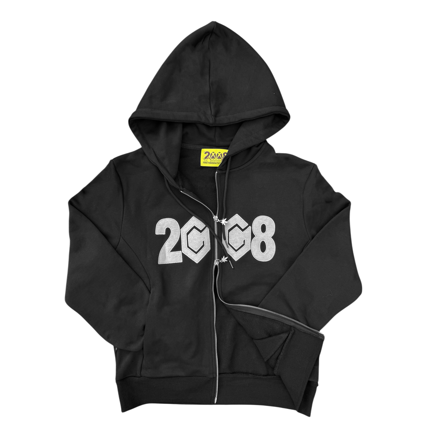 *8CUBE* ZIP-UP (BLACK)