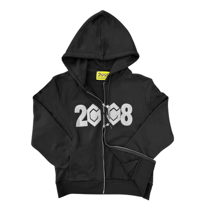 *8CUBE* ZIP-UP (BLACK)