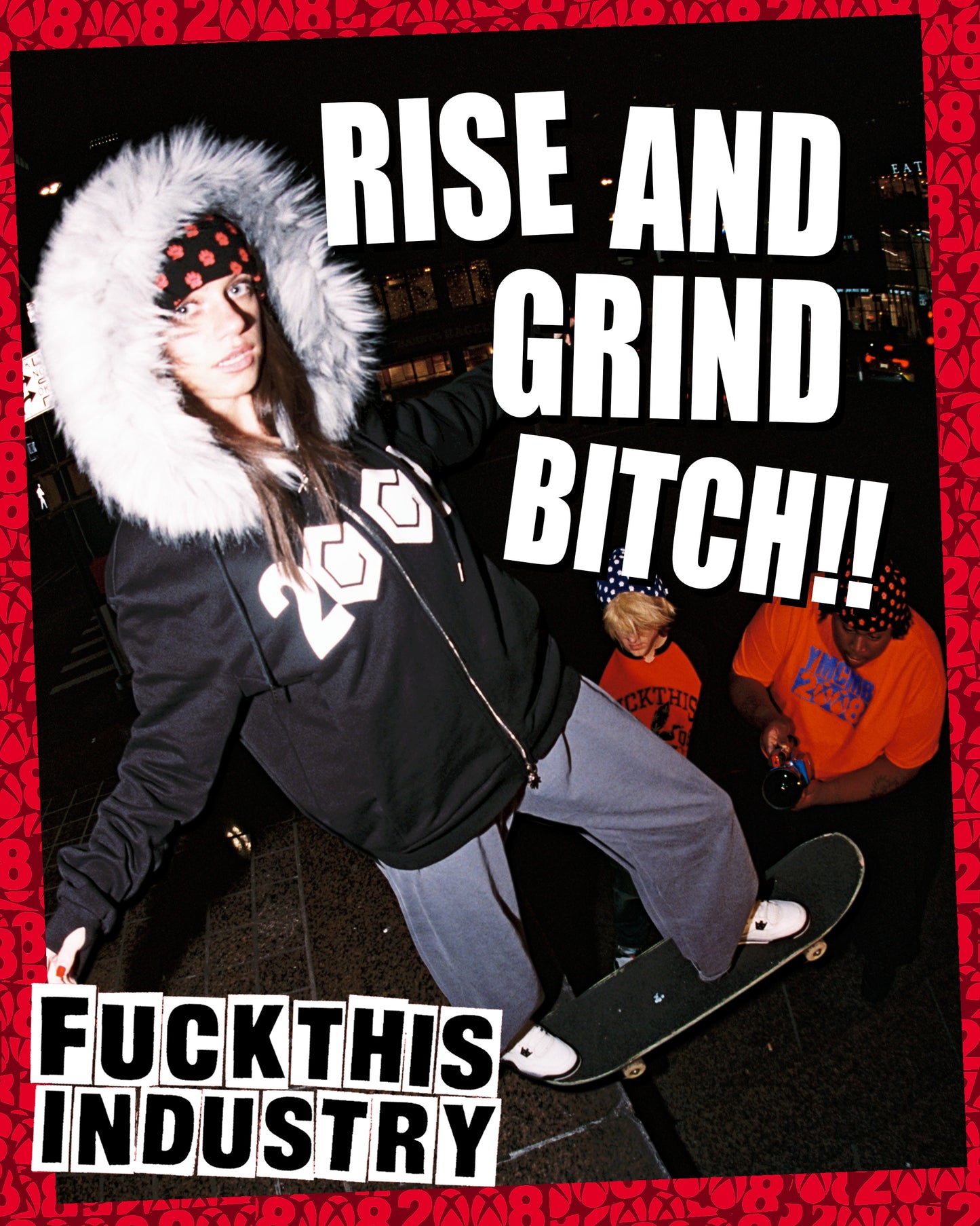 B8KER (SKATEBOARD) *RARE*