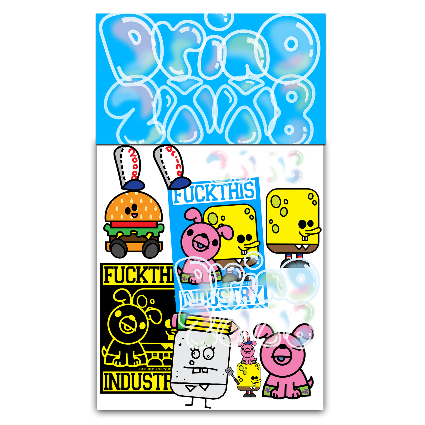 DRINO! BOB (STICKER PACK)