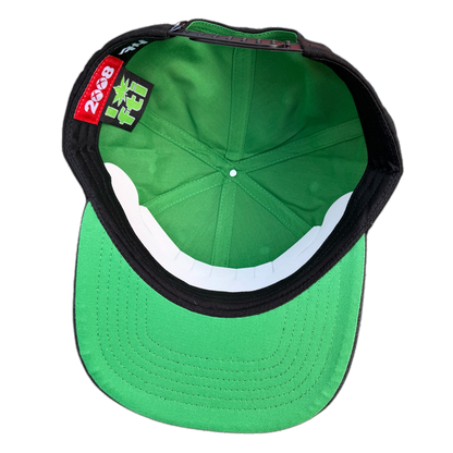 *SNAKE*BRIM 8BOX (SNAPBACK) BLACK
