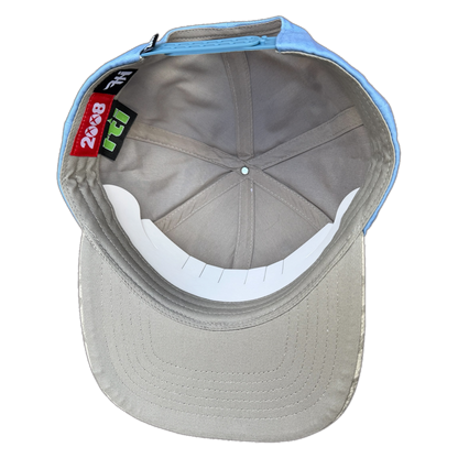 *SNAKE*BRIM 8BOX (SNAPBACK) BLUE