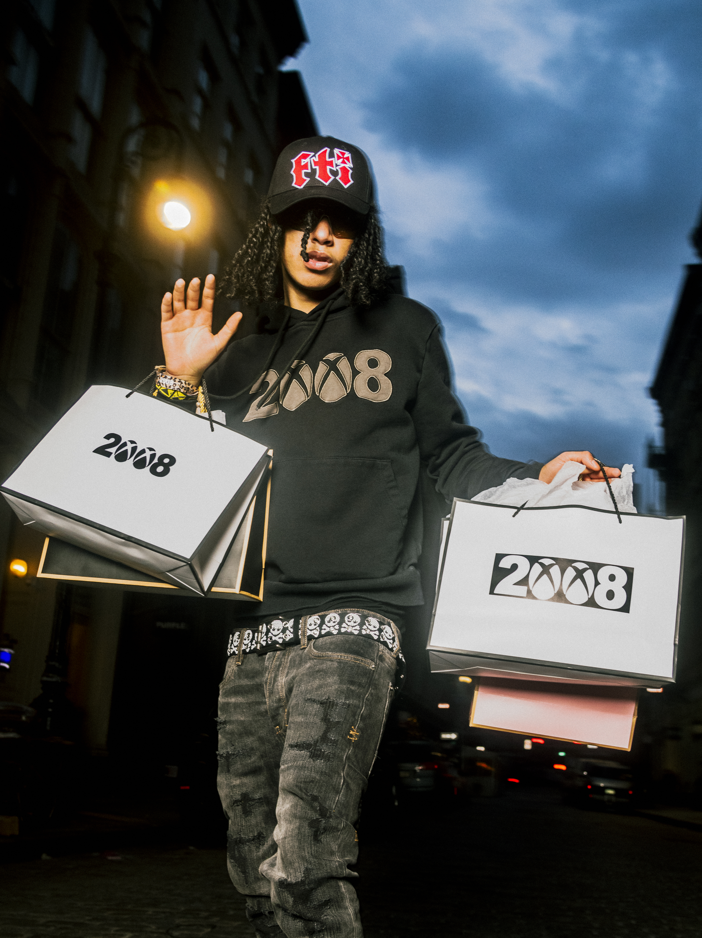 8BOX PULLOVER HOODIE (BLACK)