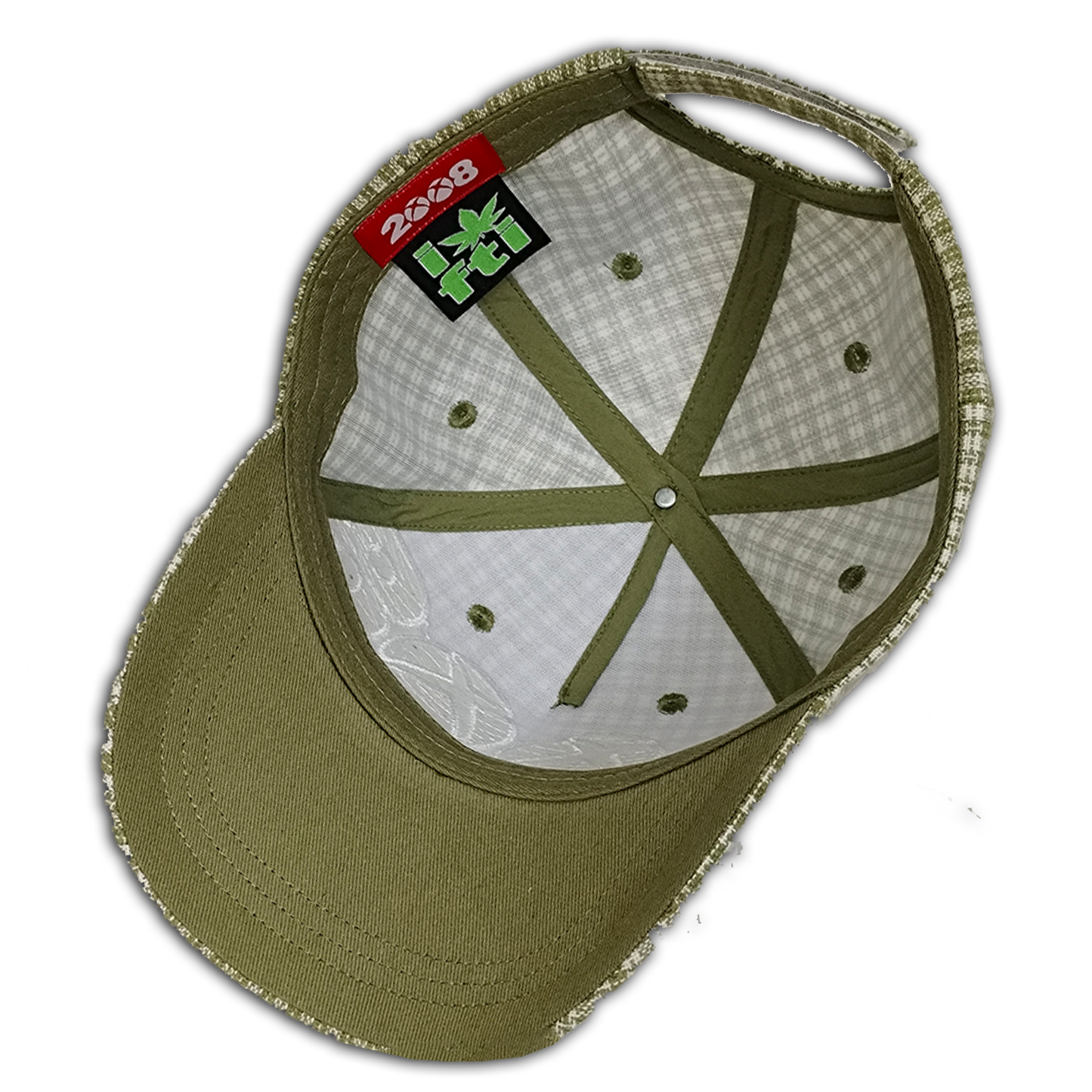 *DARLA* (HAT) SAGE/WHITE