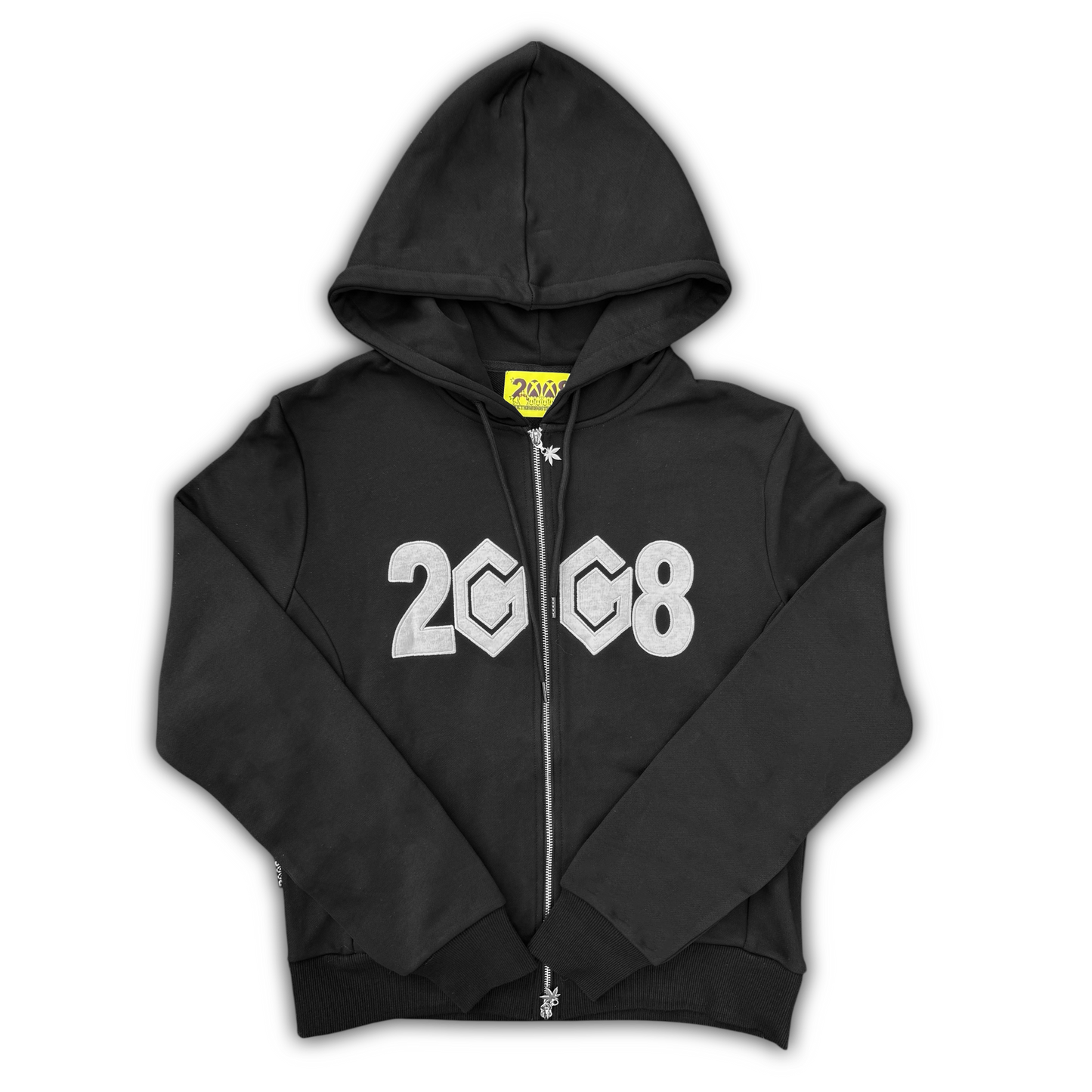*8CUBE* ZIP-UP (BLACK)