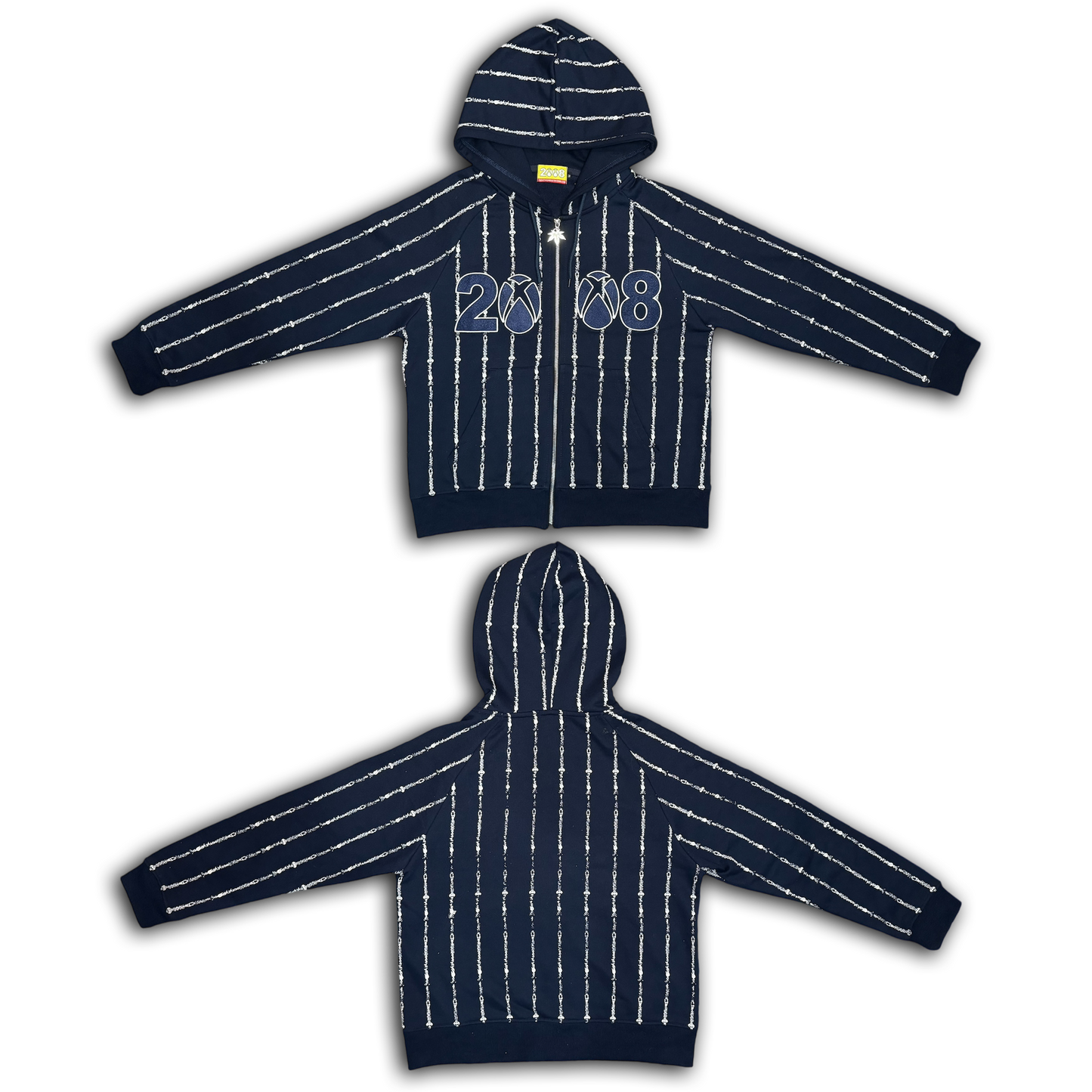 8BOX** ZIP-UP (CHAIN_PINSTRIPE) – FUCKTHISINDUSTRY2008 8BOX** ZIP-UP (CHAIN_PINSTRIPE) – FUCKTHISINDUSTRY2008