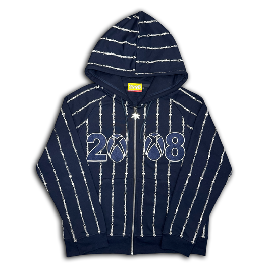 **8BOX** ZIP-UP (CHAIN_PINSTRIPE)