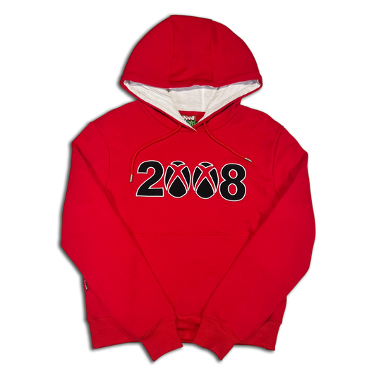 **8BOX** PULLOVER HOODIE (RED)