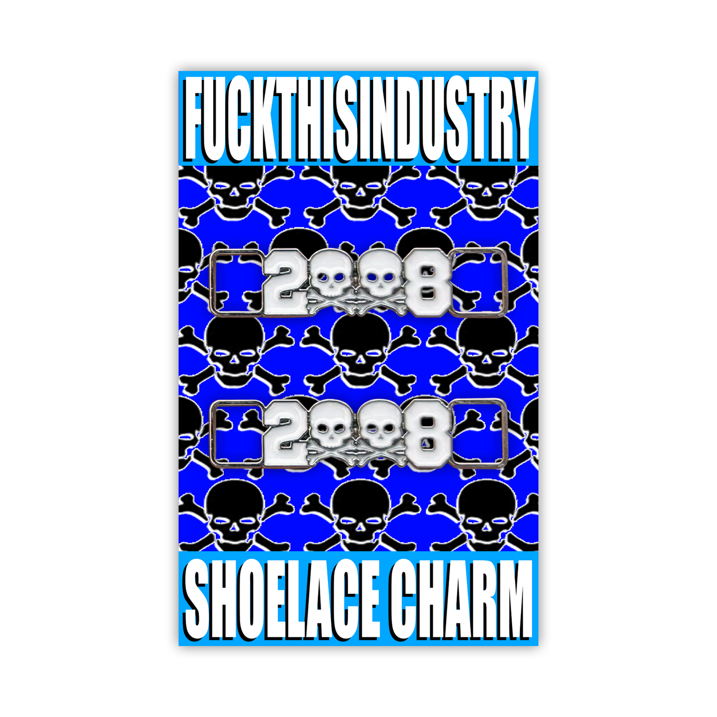 SKULLZ SHOELACE CHARMS