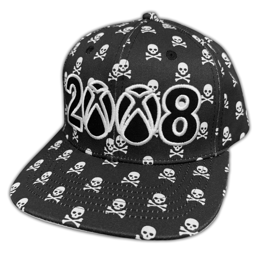 *8BOX* SKULLZ (HAT) BLACK