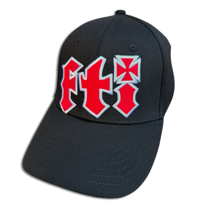SORRY! FLEX FIT HAT (BLACK)